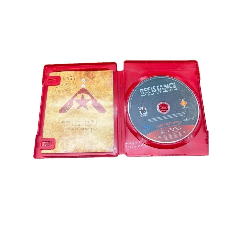 Resistance Fall of Man PS3 Greatest Hits CIB Complete w/ Manual